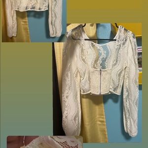 Forever 21 dressy top so cute !!